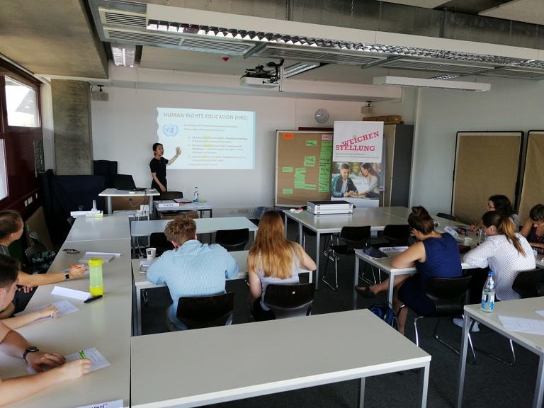 Workshop „Human Rights Education“